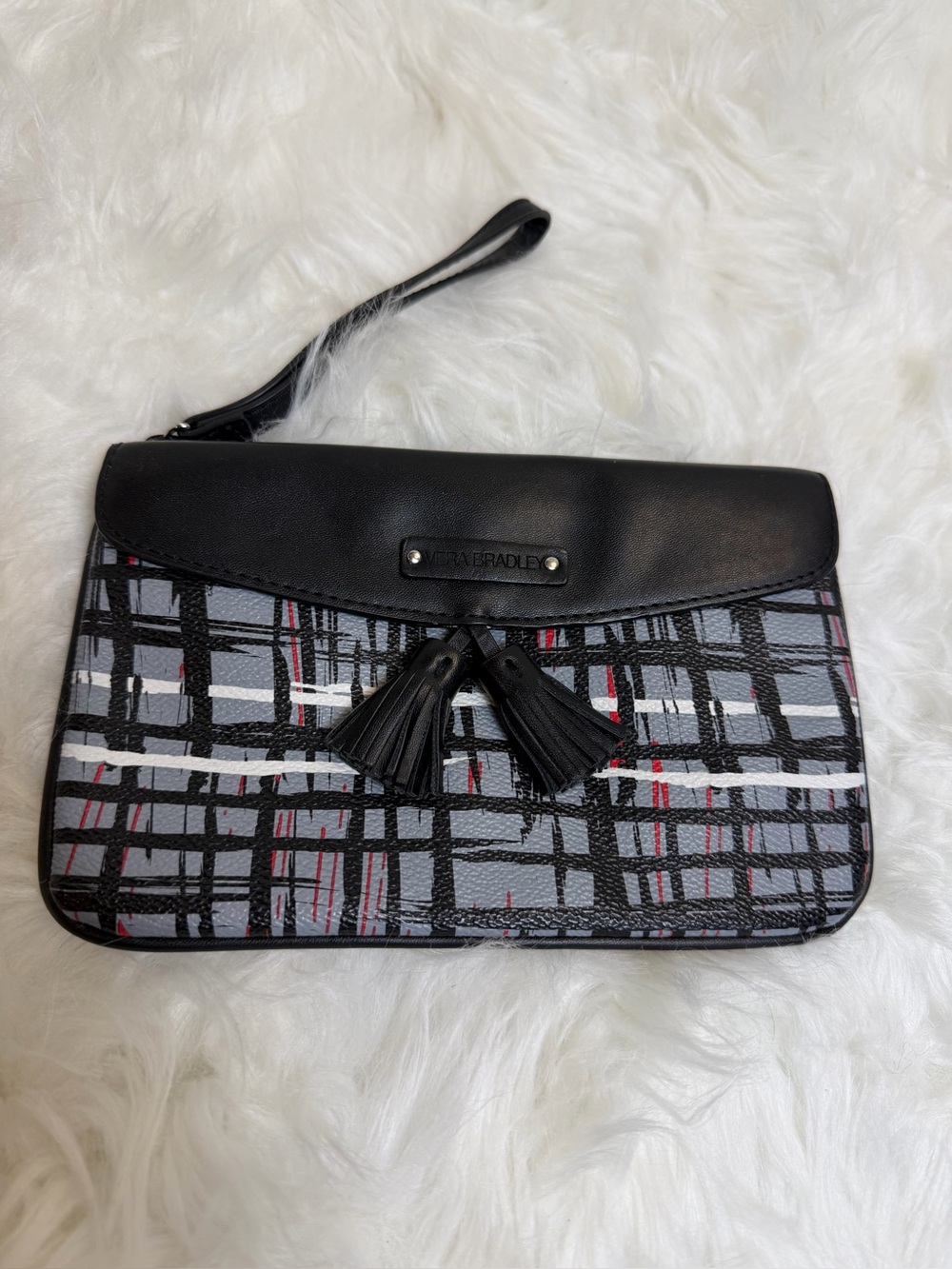 Vera Bradley Tassel Wristlet